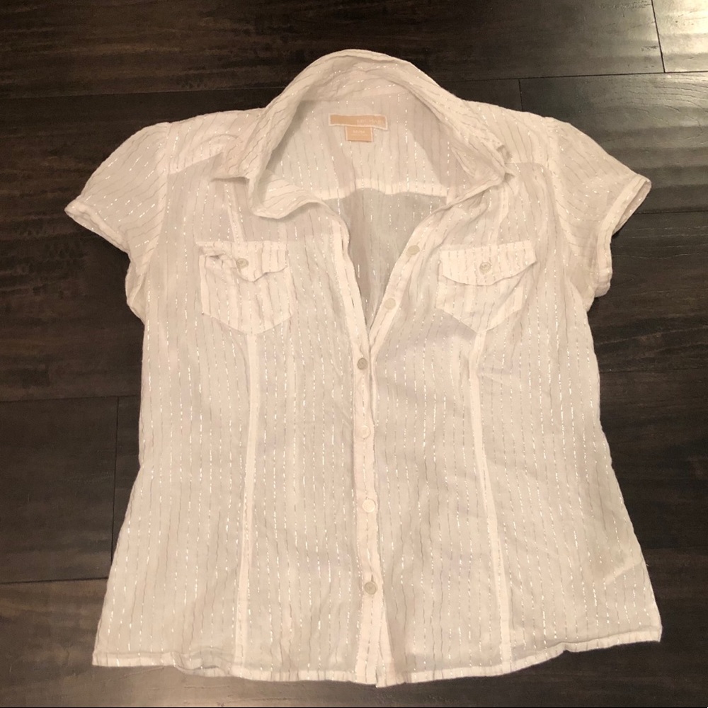 Michael Kors white button down